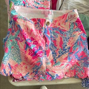Lilly pulitzer Floral Women's skirt- NEW